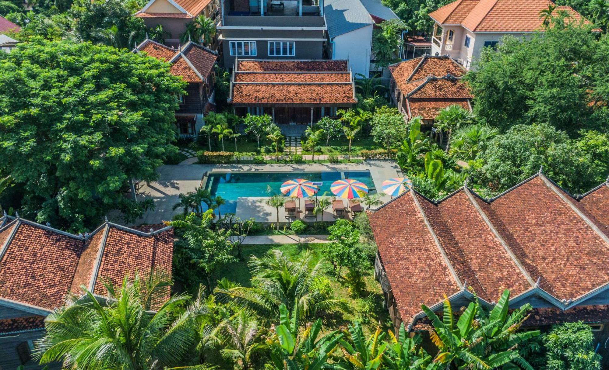 Phum Khmer Lodge - Village Cambodian Eco-Lodge Siem Reap Esterno foto