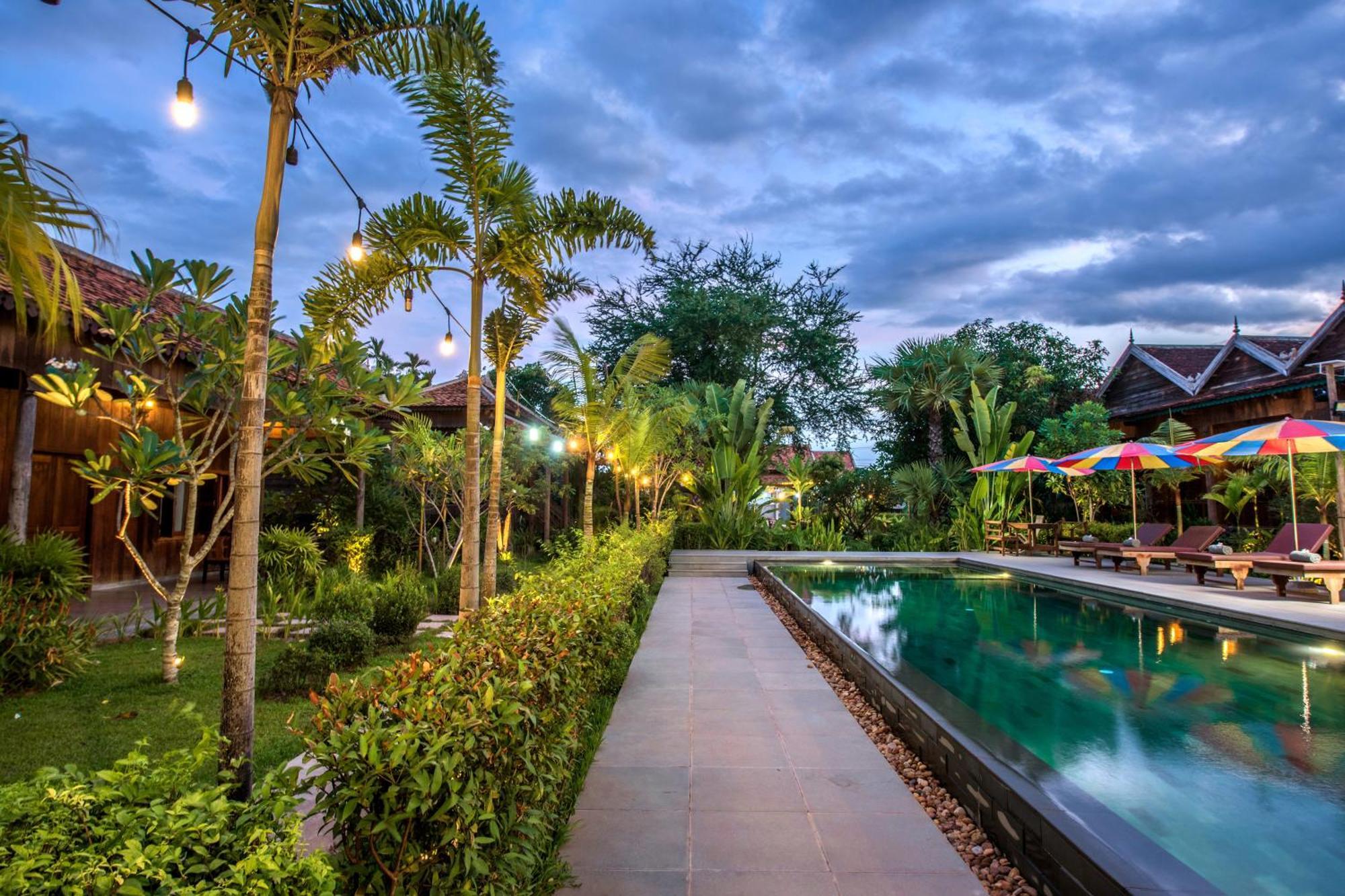 Phum Khmer Lodge - Village Cambodian Eco-Lodge Siem Reap Esterno foto