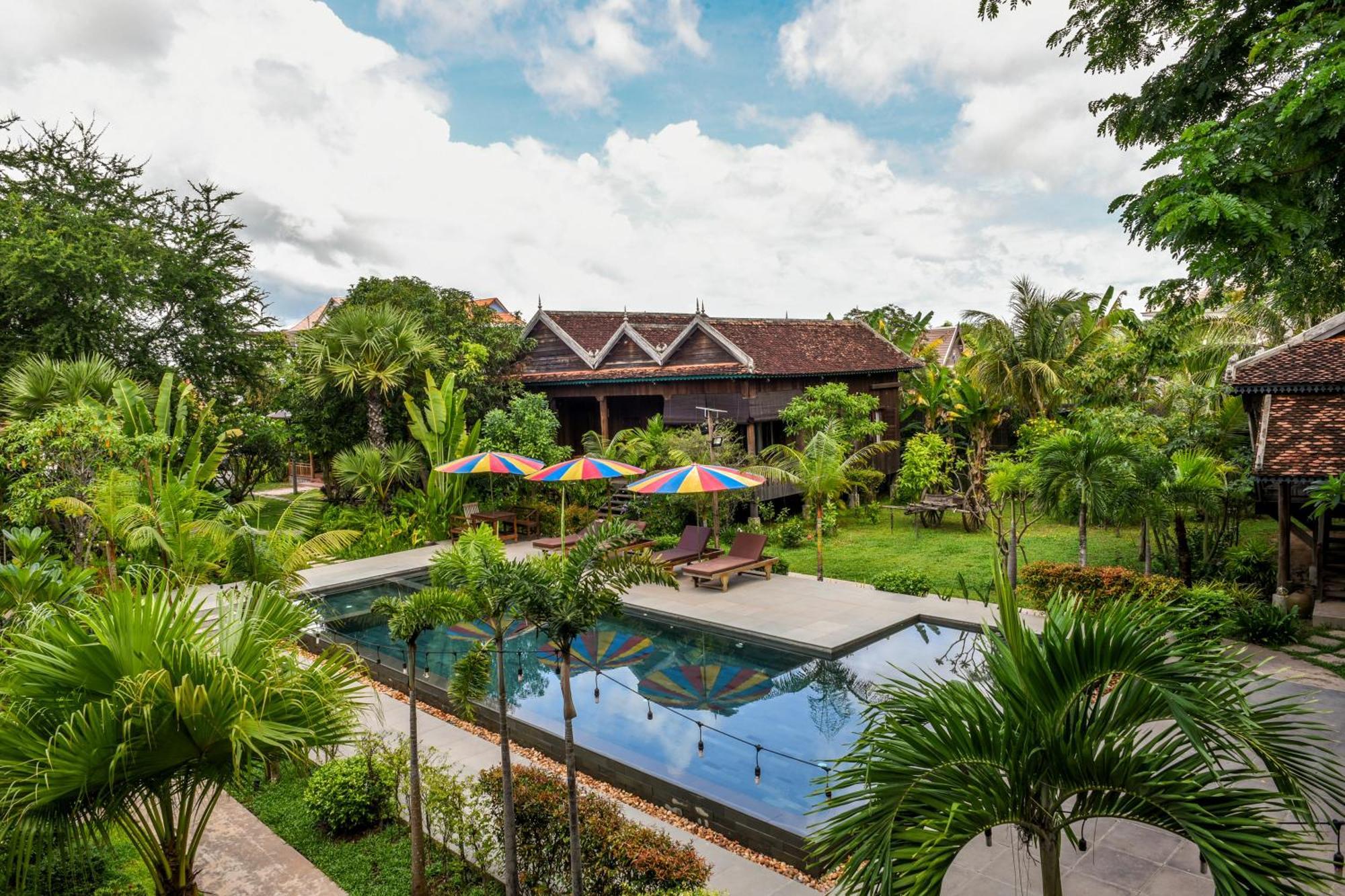 Phum Khmer Lodge - Village Cambodian Eco-Lodge Siem Reap Esterno foto