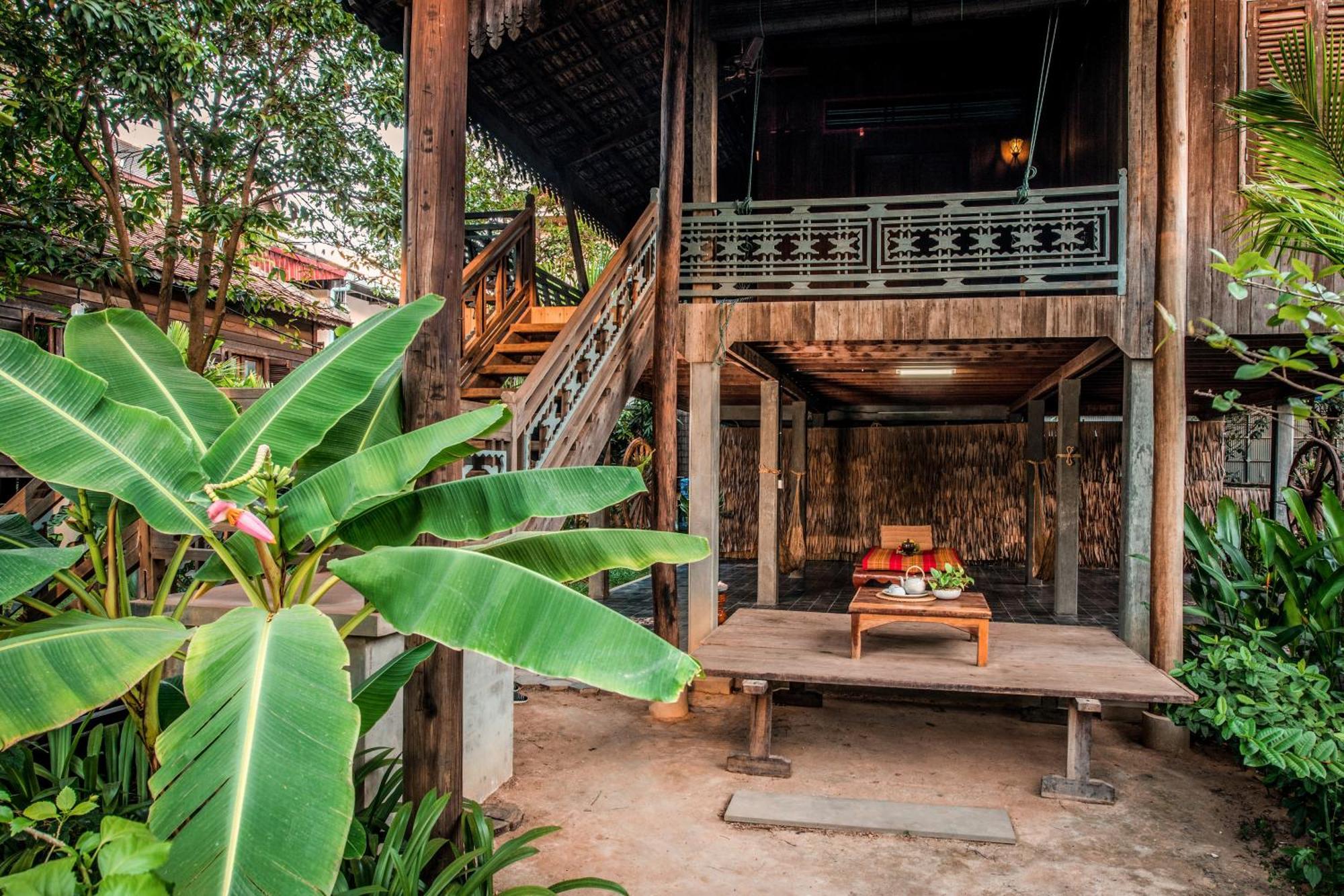 Phum Khmer Lodge - Village Cambodian Eco-Lodge Siem Reap Esterno foto