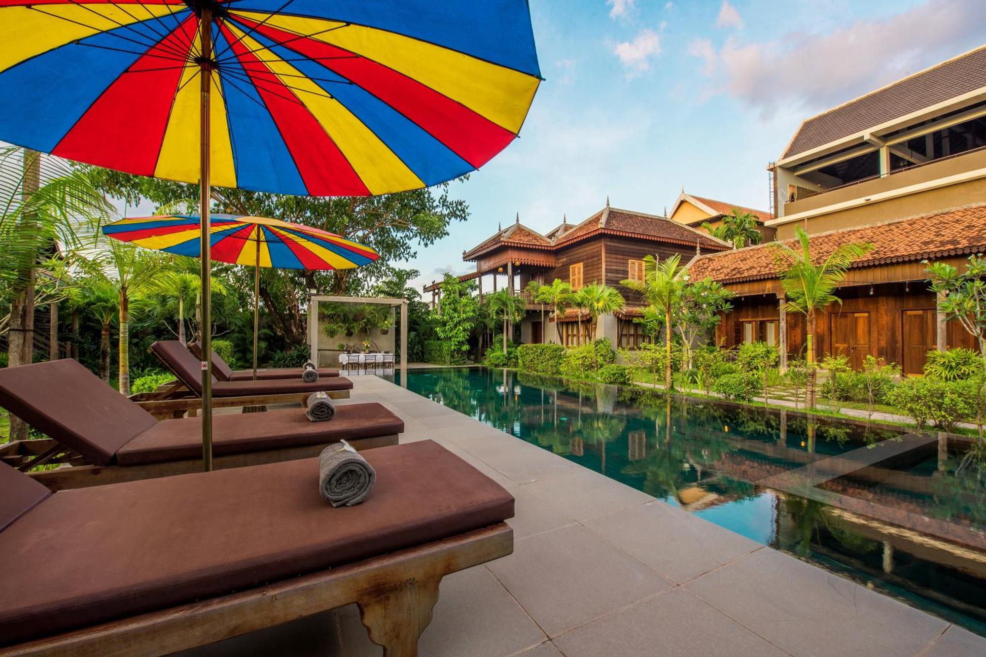 Phum Khmer Lodge - Village Cambodian Eco-Lodge Siem Reap Esterno foto